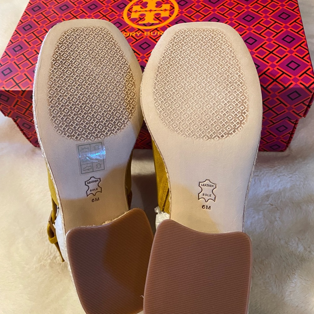 Tory Burch Espadrille Nat Suede - Picture 7 of 9